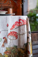 Italian Linen - Grifola Tablecloth - 67" x 67"