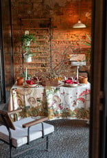 Italian Linen - Grifola Tablecloth - 67" x 67"