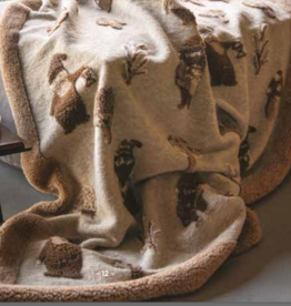 Italian Linen - Memolo Boiled Wool Throw 57" x 79"