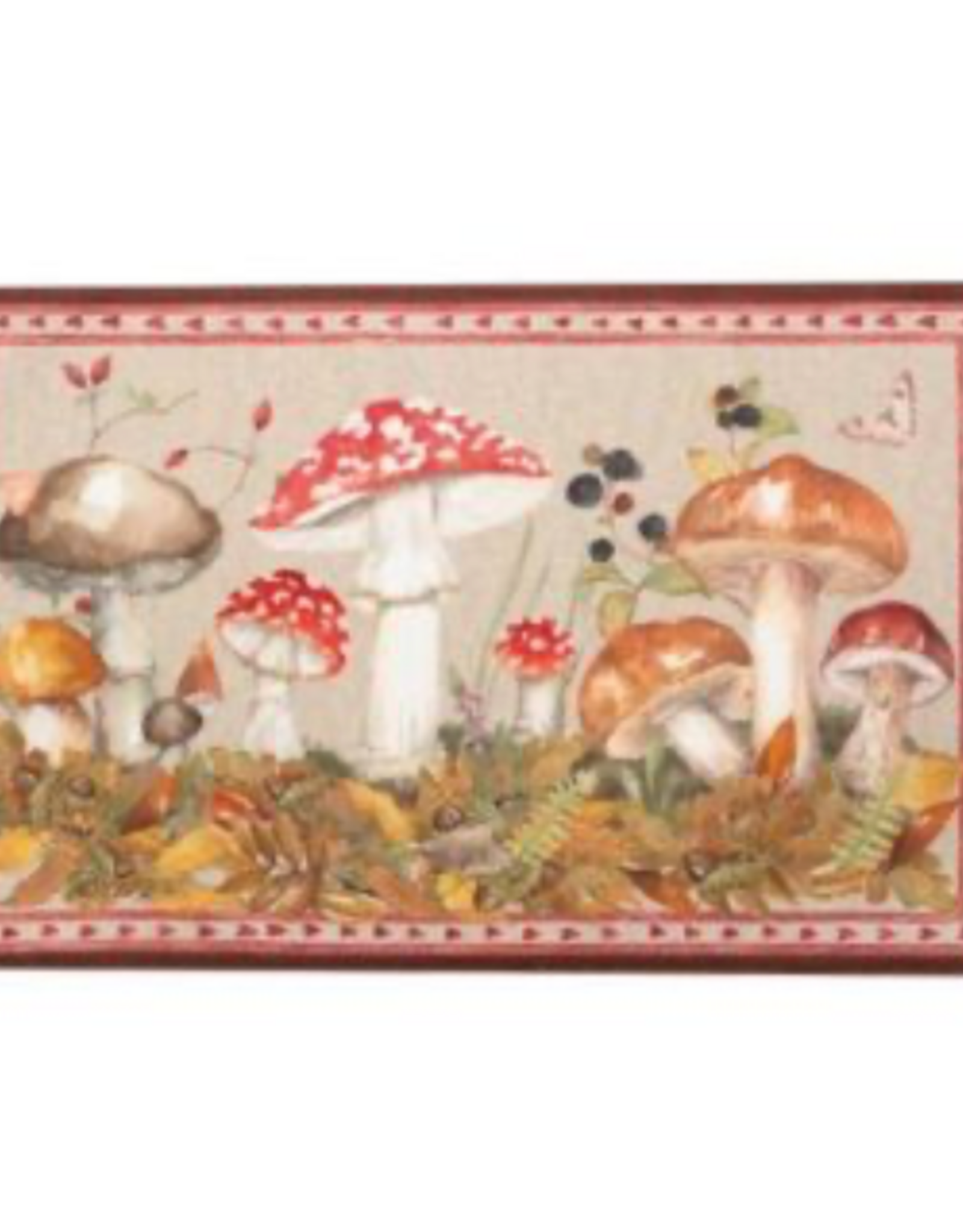 Italian Linen - Grifola Tip-Tapp Rug  20" x 47"