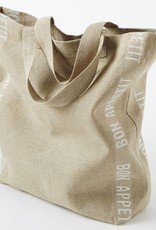 Charvet Editions Charvet Editions - Bag/White Bon Appetit 18"x20"