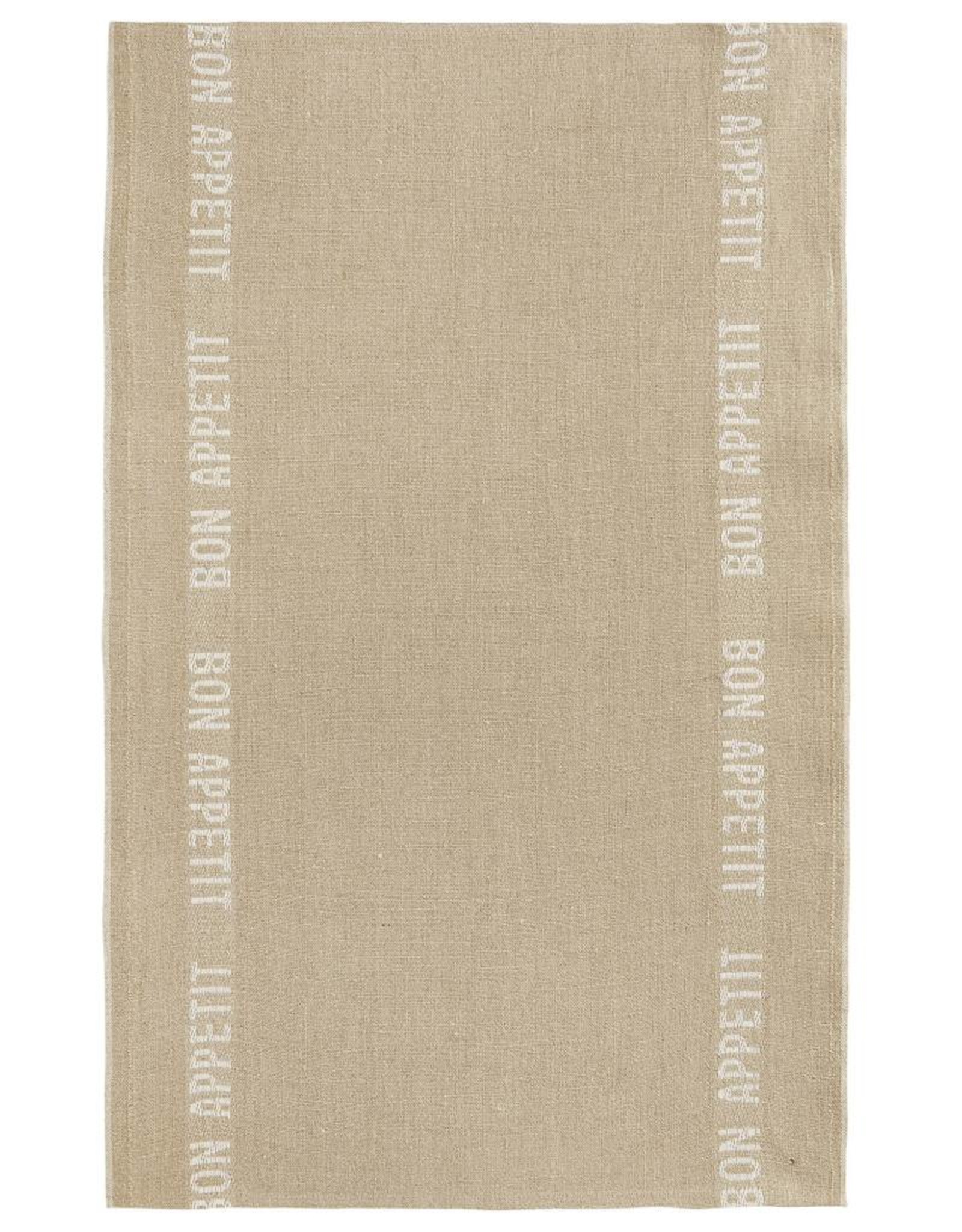 Charvet Editions Charvet Editions - Bistro/Tea Towel White Bon Appetit - 18"x30"