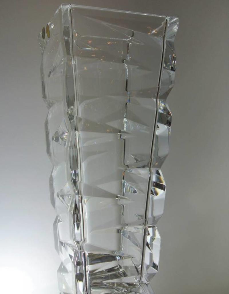 Amazing Bohemia Crystal Vase 12 5 X 5 X 5 Amazing