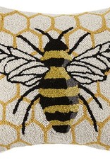 Honeycomb Bee Pillow 16 x 16