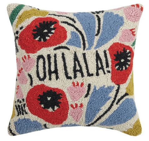 Oh La La Pillow 16 X 16 European Splendor