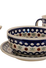 Polish Pottery Soup/Salad/Cereal Bowl - Old Poland