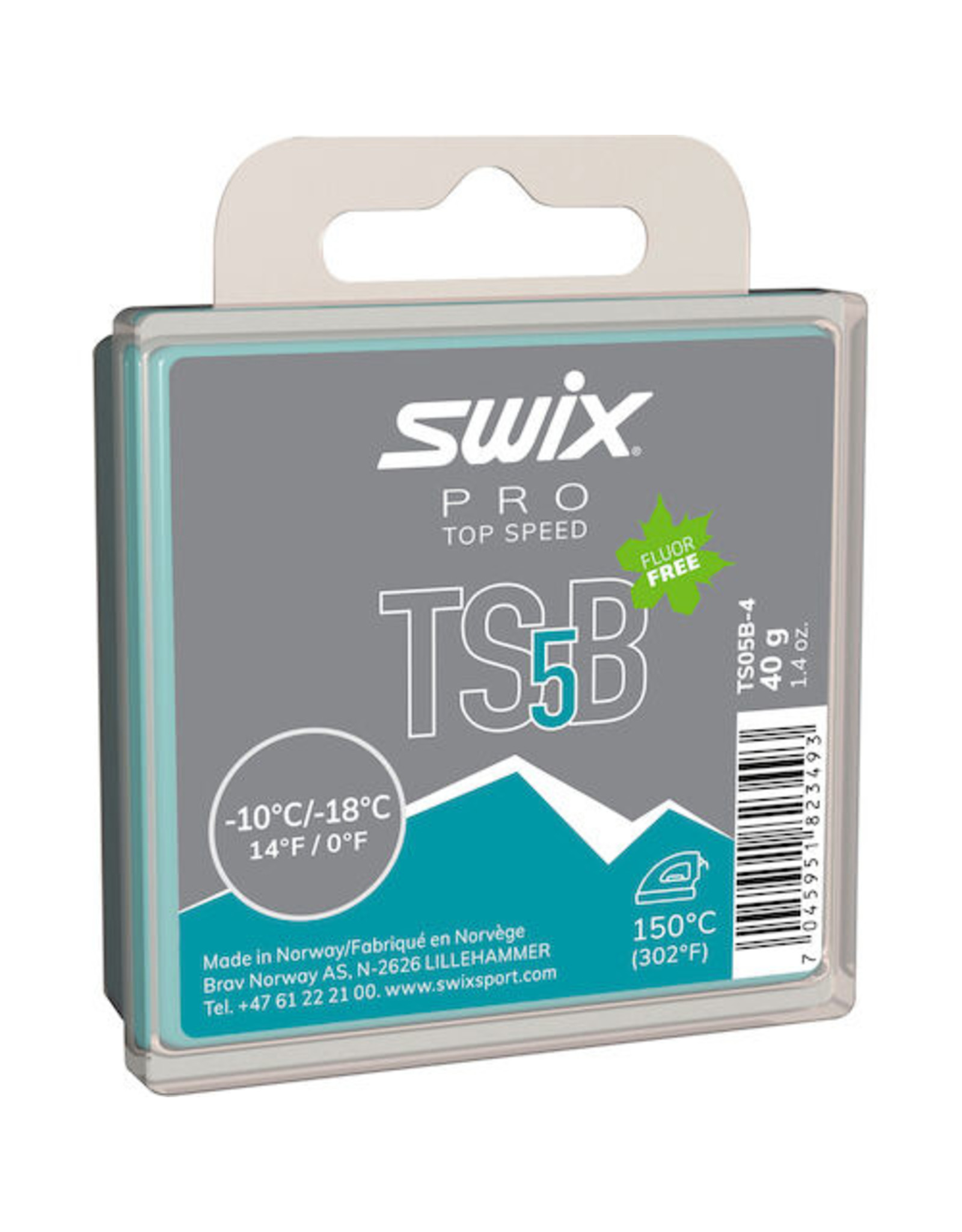 Swix Pro Ts5 Black 40g Pioneer Midwest