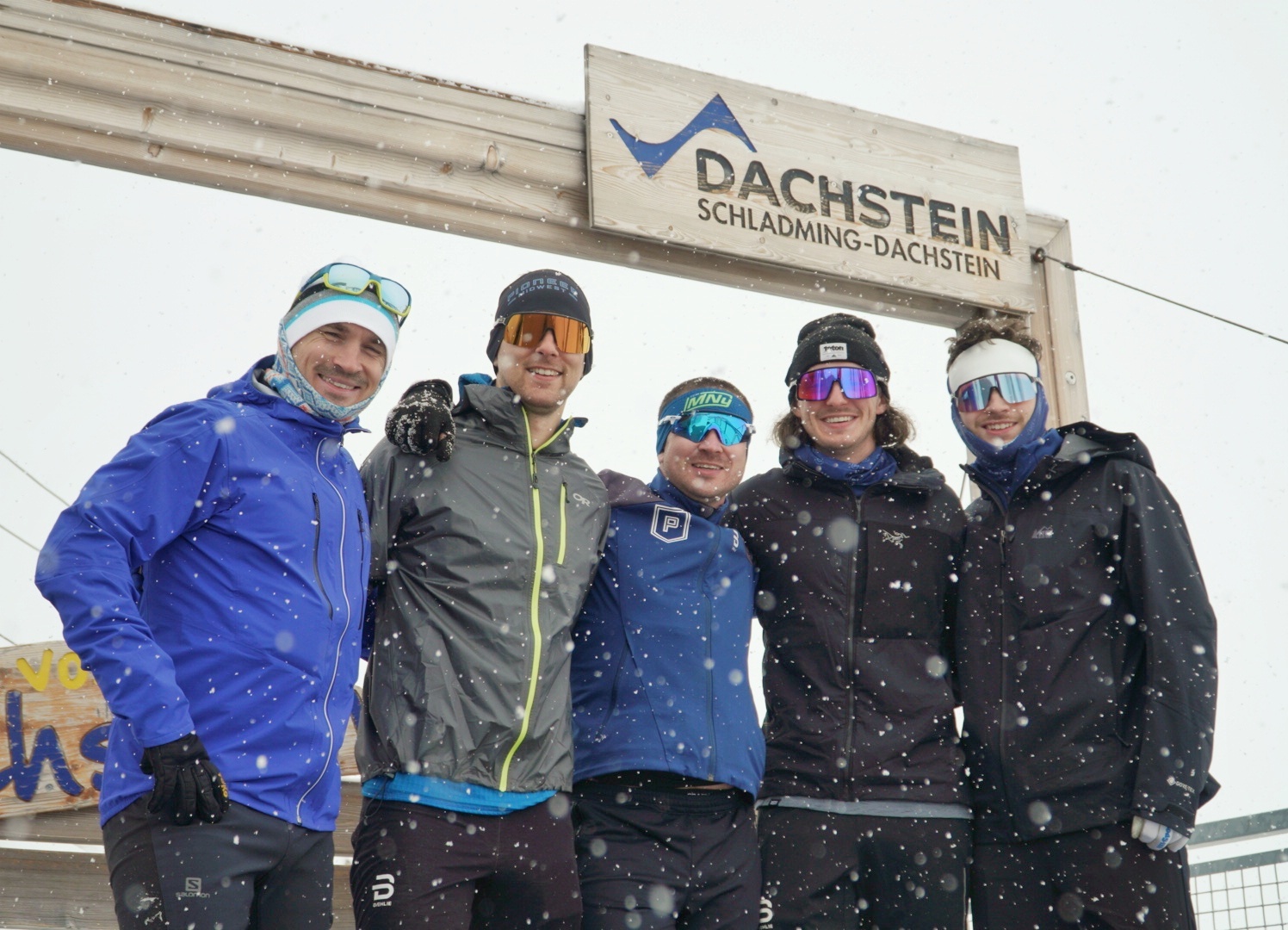 Pioneer Midwest staff at the Dachstein Glacier in Ramsau