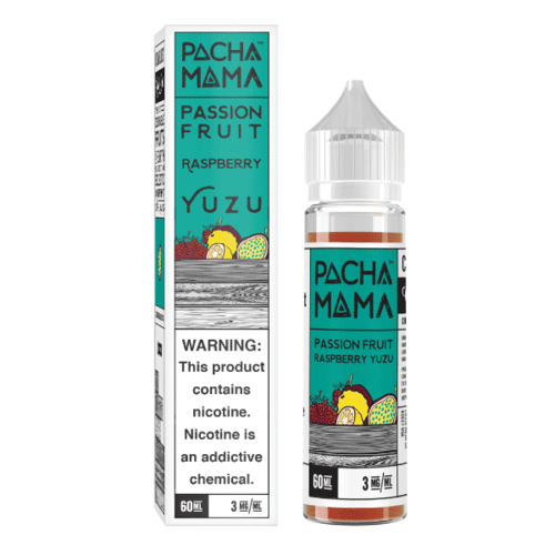 Pachamama Passion Fruit Raspberry Yuzu 60ml Pachamama Passion Fruit Raspberry Yuzu 60ml