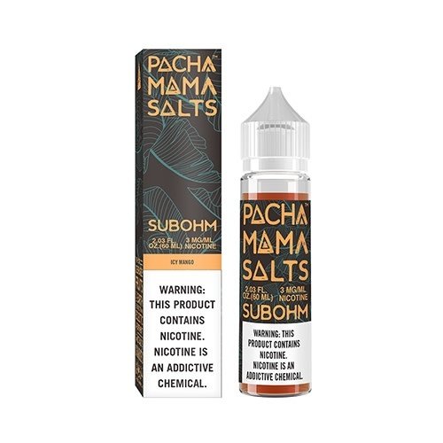 Pachamama Icy Mango SUB-OHM Salt 60ml Pachamama Icy Mango SUB-OHM Salt 60ml