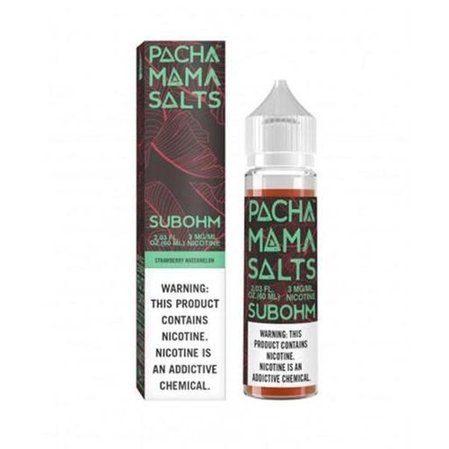 Pachamama Strawberry Watermelon SUB-OHM Salt 60ml Pachamama Strawberry Watermelon SUB-OHM Salt 60ml