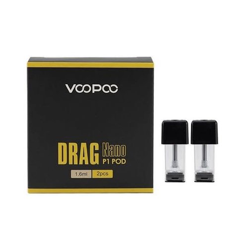 VooPoo Drag Nano P1 Replacement Pods (2-Pack) VooPoo Drag Nano P1 Replacement Pods (2-Pack)