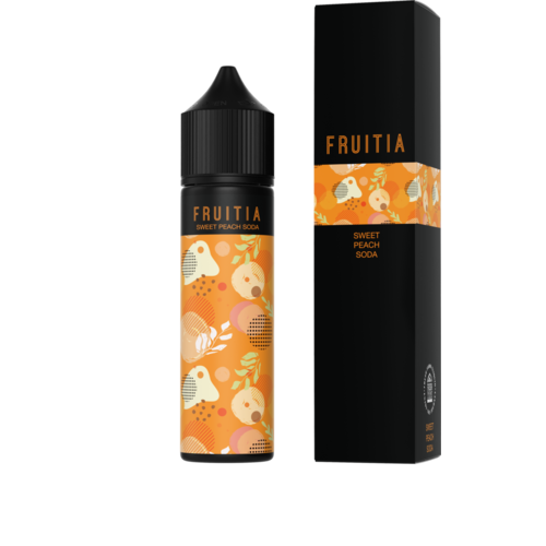 Fruitia Sweet Peach Soda 60ml Fruitia Sweet Peach Soda 60ml