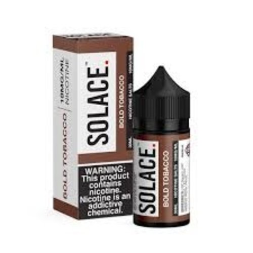 Solace Vapor Bold Tobacco Salts 30mL Solace Vapor Bold Tobacco Salts 30mL