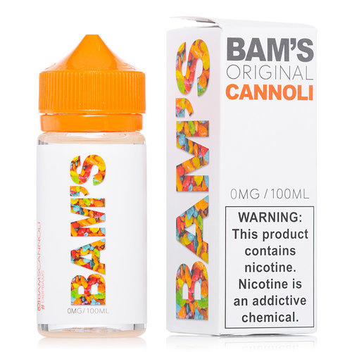 Bam's Cannoli Original Cannoli 100ml Bam's Cannoli Original Cannoli 100ml