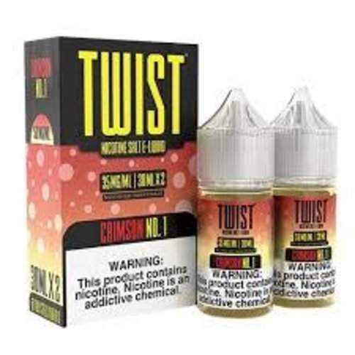 Twist E-Liquids Crimson No. 1 (Strawberry Crush) Nic Salt 60ml Twist E-Liquids Crimson No. 1 (Strawberry Crush) Nic Salt 60ml
