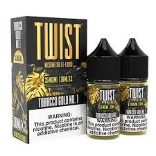 Twist E-Liquids Tobacco Gold No. 1 Nic Salt 60ml Twist E-Liquids Tobacco Gold No. 1 Nic Salt 60ml