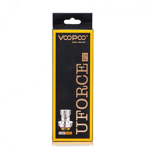 VooPoo UForce Coils (5-Pack) P2 Single Mesh 0.6ohm VooPoo UForce Coils (5-Pack) P2 Single Mesh 0.6ohm