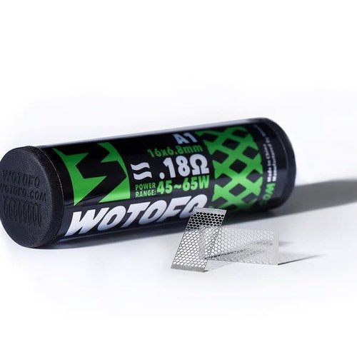 Wotofo Wotofo Mesh A1 0.18ohm Coils (10-Pack) Wotofo Wotofo Mesh A1 0.18ohm Coils (10-Pack)
