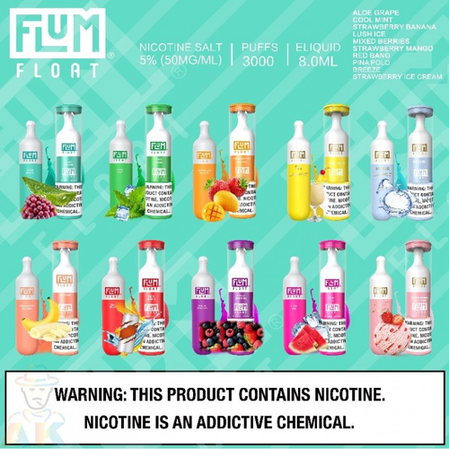 Flum Flum FLOAT Disposable 3000 Puffs 5% Flum Flum FLOAT Disposable 3000 Puffs 5%