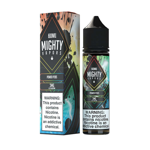 Mighty Vapors Power Pebs 60mL Mighty Vapors Power Pebs 60mL