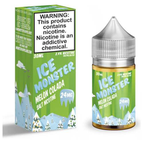 Monster Vape Labs Ice Monster Melon Colada Salt 30ml Monster Vape Labs Ice Monster Melon Colada Salt 30ml