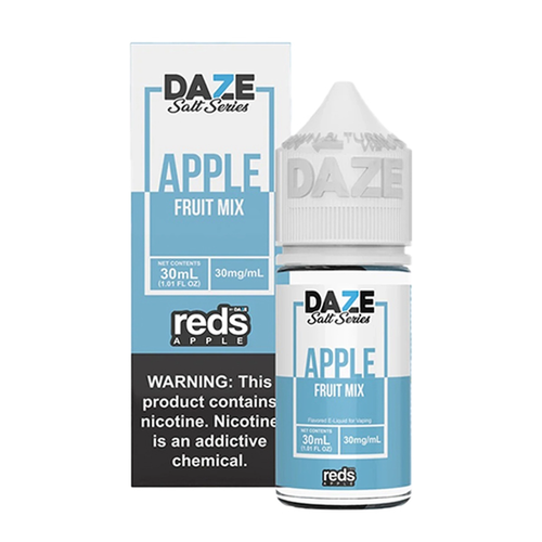 7 Daze Reds Apple Fruit Mix Salt (Synthetic) 30mL 7 Daze Reds Apple Fruit Mix Salt (Synthetic) 30mL