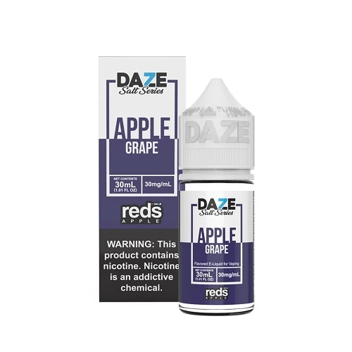 7 Daze Reds Apple Grape Salt (Synthetic) 30mL