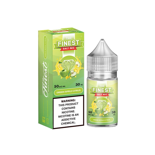 The Finest Green Apple Citrus Salt 30ml The Finest Green Apple Citrus Salt 30ml