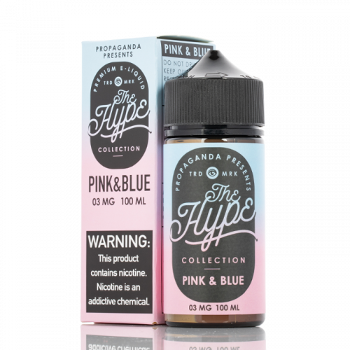 Propaganda E-Liquid Hype Collection - Pink & Blue 100ml Propaganda E-Liquid Hype Collection - Pink & Blue 100ml