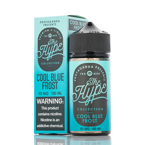 Propaganda E-Liquid Hype Collection - Cool Blue Frost 100ml Propaganda E-Liquid Hype Collection - Cool Blue Frost 100ml