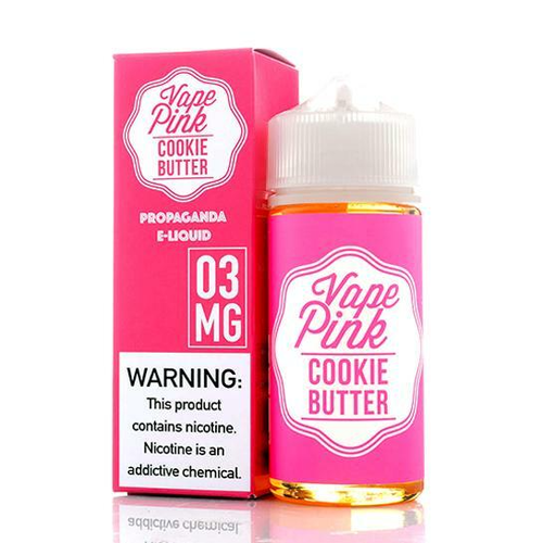 Propaganda E-Liquid Vape PINK - Cookie Butter TFN 100ml Propaganda E-Liquid Vape PINK - Cookie Butter TFN 100ml
