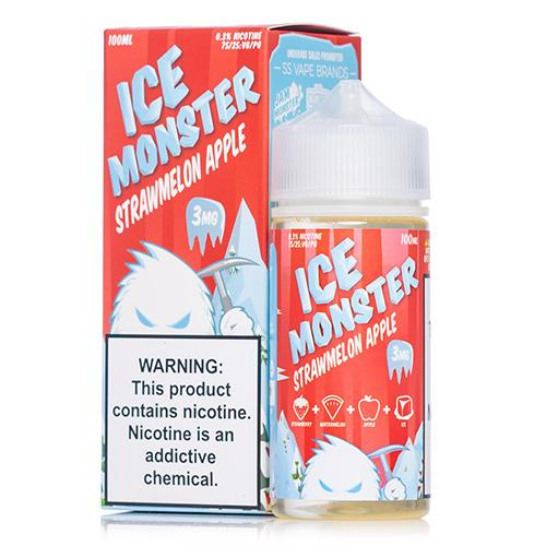 Monster Vape Labs Ice Monster Strawmelon Apple 100ml Monster Vape Labs Ice Monster Strawmelon Apple 100ml