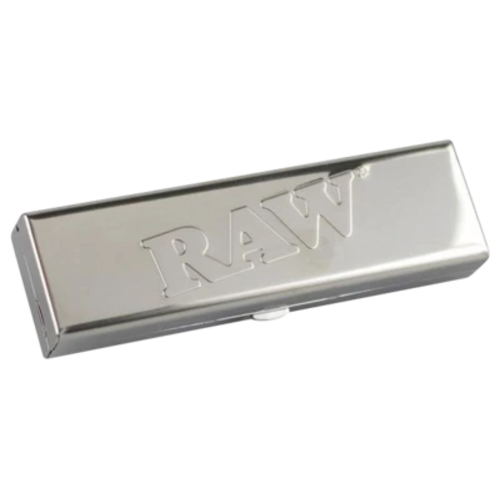 RAW RAW Stainless Steel Connoisseur Case - King Size Slim RAW RAW Stainless Steel Connoisseur Case - King Size Slim