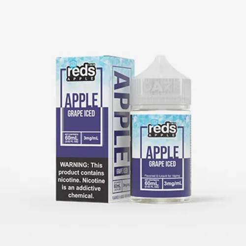 7 Daze Reds Apple Grape Iced 60ml 7 Daze Reds Apple Grape Iced 60ml