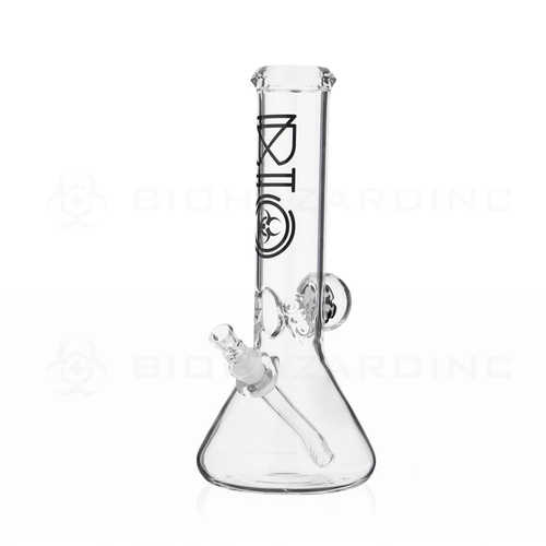Biohazard BIO Flower Marble Beaker Water Pipe 12" Biohazard BIO Flower Marble Beaker Water Pipe 12"