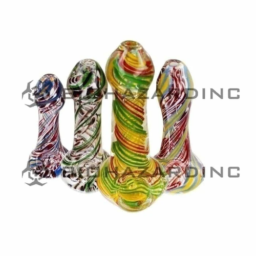 Biohazard Bio Assorted Hand Pipe 4-6" Biohazard Bio Assorted Hand Pipe 4-6"