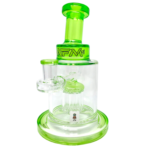 Alien Flower Monkey AFM Eight Arm Tank Rig 7" - Lime Alien Flower Monkey AFM Eight Arm Tank Rig 7" - Lime