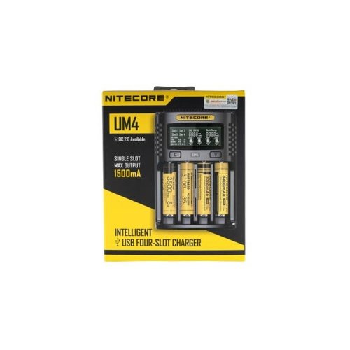 Nitecore UM4 Intelligent USB Charger Nitecore UM4 Intelligent USB Charger