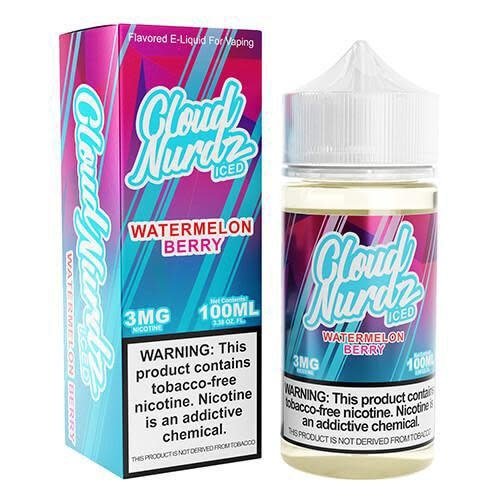 Cloud Nurdz Watermelon Berry Iced (TFN) 100mL Cloud Nurdz Watermelon Berry Iced (TFN) 100mL