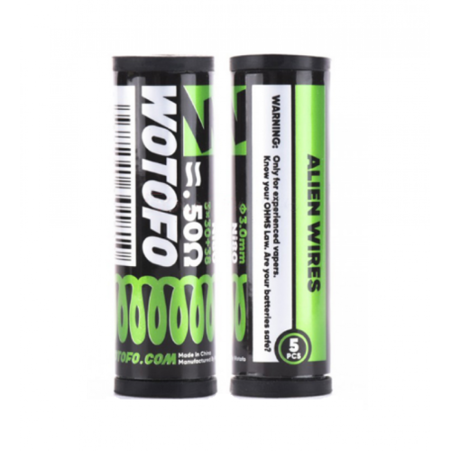 Wotofo WOTOFO Pre-Built Coils 0.5ohm Alien (5-Pack) Wotofo WOTOFO Pre-Built Coils 0.5ohm Alien (5-Pack)