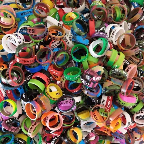 Silicone Vape Band (Assorted Colors) Silicone Vape Band (Assorted Colors)