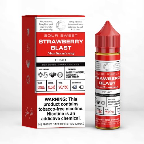 Glas Basix Strawberry Blast (TFN) 60mL Glas Basix Strawberry Blast (TFN) 60mL