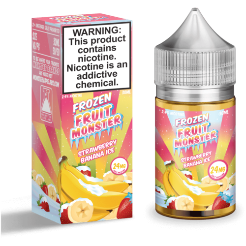 Monster Vape Labs Frozen Fruit Monster Strawberry Banana Ice Salts 30mL Monster Vape Labs Frozen Fruit Monster Strawberry Banana Ice Salts 30mL