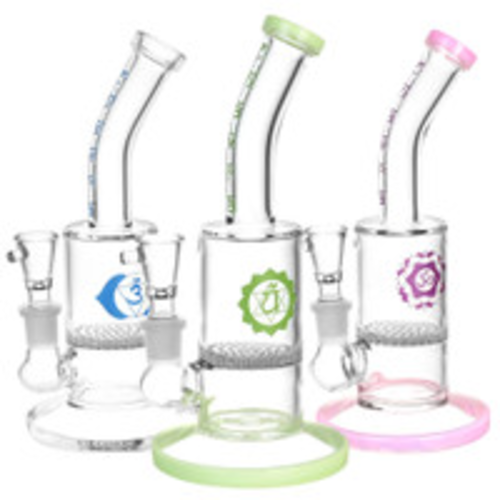 AFG Chakra Focus Honeycomb Perc Water Pipe AFG Chakra Focus Honeycomb Perc Water Pipe