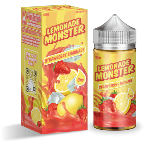 Monster Vape Labs Lemonade Monster Strawberry Lemonade 100ml Monster Vape Labs Lemonade Monster Strawberry Lemonade 100ml