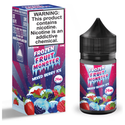 Monster Vape Labs Frozen Fruit Monster Mixed Berry Ice Salts 30mL Monster Vape Labs Frozen Fruit Monster Mixed Berry Ice Salts 30mL
