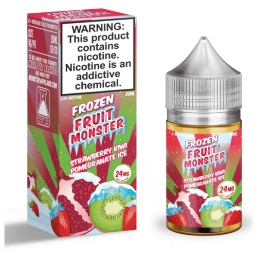 Monster Vape Labs Frozen Fruit Monster Strawberry Kiwi Pomegranate Ice Salts 30mL Monster Vape Labs Frozen Fruit Monster Strawberry Kiwi Pomegranate Ice Salts 30mL