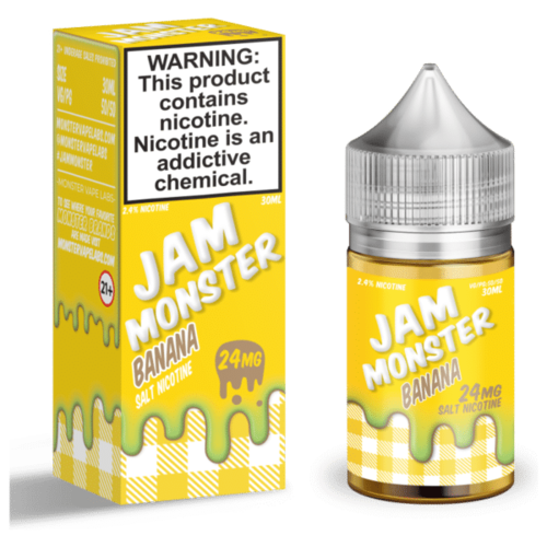 Monster Vape Labs Jam Monster Banana Salts 30ml Monster Vape Labs Jam Monster Banana Salts 30ml