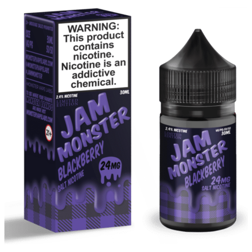 Monster Vape Labs Jam Monster Blackberry Salt 30ml Monster Vape Labs Jam Monster Blackberry Salt 30ml